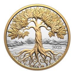 ARBRE DE VIE : ÉRABLE -  PIÈCES DU CANADA 2025
