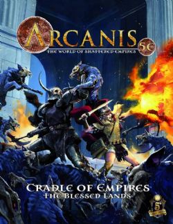 ARCANIS -  BLESSED LANDS HC 5E -  CODEX GEOGRAPHICA