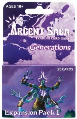 ARGENT SAGA -  PAQUET EXTENSION 1 (25 CARTES) -  GENERATIONS