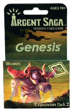 ARGENT SAGA -  PAQUET EXTENSION 2 (25 CARTES) -  GENESIS