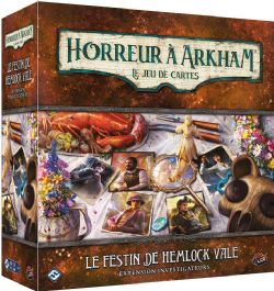 ARKHAM HORROR : THE CARD GAME -  EXTENSION INVESTIGUATEURS (FRANÇAIS) -  LE FESTIN DE HEMLOCK VALE