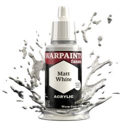 ARMY PAINTER -  FANATIC - MATT WHITE (18 ML) -  WARPAINTS AP #3012