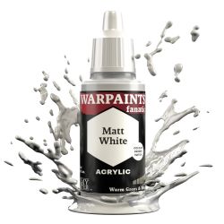 ARMY PAINTER -  FANATIC - MATT WHITE (18 ML) -  WARPAINTS APFN #TAPWP3012P