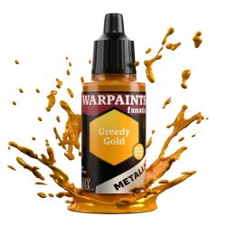 ARMY PAINTER -  FANATIC METALLICS - GREEDY GOLD (18 ML) -  WARPAINTS AP #3188