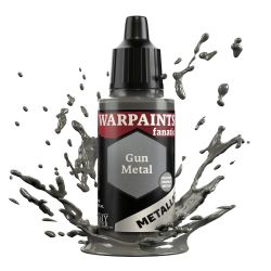 ARMY PAINTER -  FANATIC METALLICS - GUN METAL(18 ML) -  WARPAINTS AP #3193