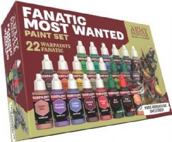 ARMY PAINTER -  FANATIC MOST WANTED - PAINT SET -  WARPAINTS AP #8071