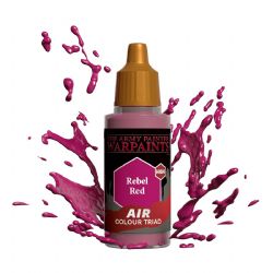 ARMY PAINTER -  WARPAINTS - ACRYLICS: AIR REBEL RED (18 ML) -  WARPAINTS AIR AP1 #4142