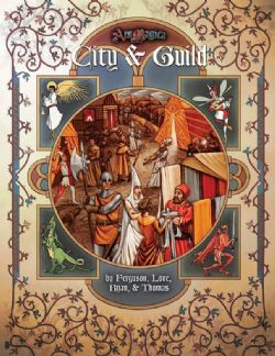 ARS MAGICA 5TH -  CITY & GUILD - SC (ANGLAIS) -  LIVRE DE RÈGLE