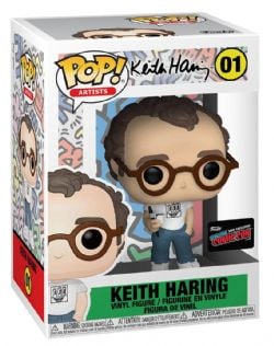 ARTISTES -  FIGURINE POP! EN VINYLE DE KEITH HARING (10 CM) 01