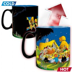 ASTÉRIX -  ASTÉRIX TASSE RÉACTIVE À LA CHALEUR - BANQUET (460 ML)