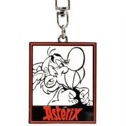 ASTÉRIX -  PORTE-CLÉ CARRÉ ASTÉRIX (3.6 X 4,7CM)