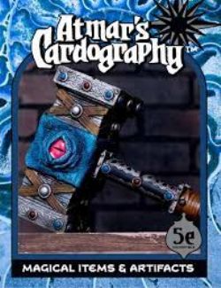 ATMAR'S CARDOGRAPHY -  MAGICAL ITEMS & ARTIFACTS (ANGLAIS) -  ACCESSOIRE CARTES 5E
