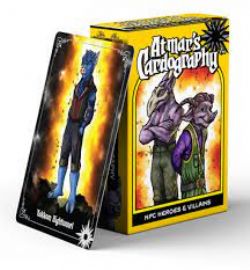 ATMAR'S CARDOGRAPHY -  NPC HEROES & VILAINS (ANGLAIS) -  ACCESSOIRE CARTES 5E