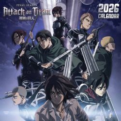ATTACK ON TITAN -  CALENDRIER OFFICIEL 2026 -  FINAL SEASON