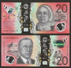 AUSTRALIE -  20 DOLLARS 2019 (UNC) 64