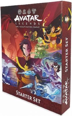 AVATAR LEGENDS: RPG -  STARTER SET (ANGLAIS) -  SUPPLÉMENT POWERED BY THE APOCALYPSE