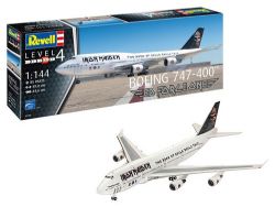 AVION -  BOEING 747-400 - IRON MAIDEN ED FORCE ONE - 1/144 -  REVELL