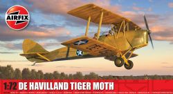 AVION DE CHASSE -  DE HAVILLAND TIGER MOTH - 1/72 -  AIRFIX