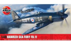 AVION DE CHASSE -  HAWKER SEA FURY FB.II 1/48 -  AIRFIX