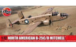 AVION DE CHASSE -  NORTH AMERICAN B-25C/D MITCHELL - 1/72 -  AIRFIX