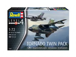 AVION DE CHASSE -  RAF TWIN PACK 50TH ANNIVERSARY PANAVIA TORNADO - 1/72 -  REVELL