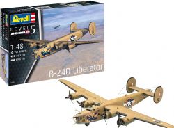 AVION DE GUERRE -  CONSOLIDATED B-24D LIBERATOR  - 1/48 -  REVELL 03831