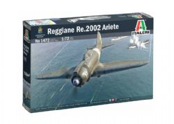 AVION DE GUERRE -  REGGIANE RE.2002 ARIETE - 1/72 -  ITALERI 1472