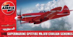 AVION DE GUERRE -  SUPERMARINE SPITFIRE MK.XIV - CIVILIAN SCHEMES - 1/48 -  AIRFIX A05139