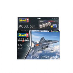 AVIONS DE CHASSE -  F-15E STRIKE EAGLE, MODEL SET  1/72 (NIVEAU 5 - DIFFICILE)
