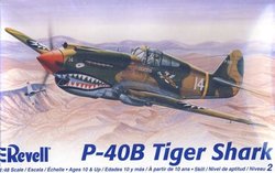 AVIONS DE CHASSE -  P-40B TIGER SHARK 1/48 (MOYEN)