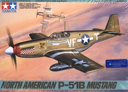 AVIONS DE CHASSE -  P-51B MUSTANG NORD-AMERICAIN 1/48 (DIFFICILE) -  TAMIYA