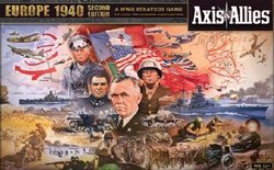 AXIS & ALLIES -  AXIS & ALLIES - EUROPE 1940 SECOND EDITION