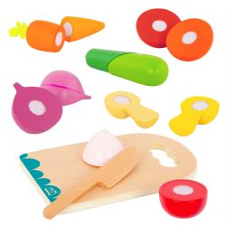 B. TOYS -  B. ROLE PLAY - ENSEMBLE DE LÉGUMES À COUPER 