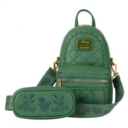 BAMBI -  SAC À BANDOULIÈRE CONVERTIBLE MATELASSÉ AVEC POCHETTE À MONNAIE BRODERIE STITCH -  LOUNGEFLY