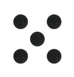 BASES -  BASES CITADEL RONDES DE 40MM (5X)