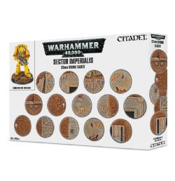 BASES -  PAQUET DE BASES RONDES DE 32 MM (60) -  SECTOR IMPERIALIS