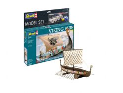 BATEAU À VOILES -  ENSEMBLE À MODÈLE - BATEAU VIKING - 1/50 -  REVELL