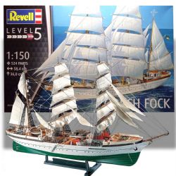BATEAU À VOILES -  GORCH FOCK - 1/150 (NIVEAU 5 - TRÈS DIFFICILE) -  REVELL