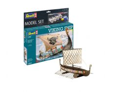 BATEAUX A VOILES -  BATEAU VIKING 1/50 ENSEMBLE DE MODÈLES( NIVEAU 3) -  REVELL