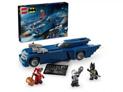 BATMAN -  BATMAN™ AVEC LA BATMOBILE™ CONTRE HARLEY QUINN™ ET MR. FREEZE™ (435PIECES) 76274