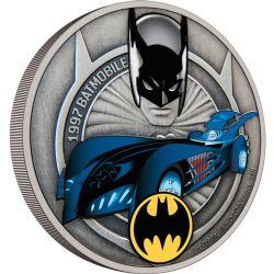 BATMAN -  BATMOBILE : BATMOBILE DE 1997 -  PIÈCES DE LA NOUVELLE-ZÉLANDE 2021 03