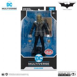BATMAN -  FIGURINE DE SCARECROW (BATMAN BEGINS) - RED PLATINUM EDITION - DC MULTIVERSE -  MCFARLANE TOYS