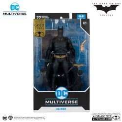 BATMAN -  FIGURINE DU BATMAN (BATMAN BEGINS) - GOLD LABEL - DC MULTIVERSE -  MCFARLANE TOYS