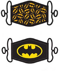 BATMAN -  PAQUET DE 2 MASQUES POUR VISAGE -  DC COMICS