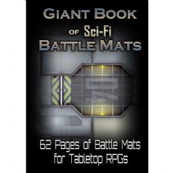BATTLE MATS -  SCI-FI (MULTILINGUE) -  GIANT BOOK OF BATTLE MATS