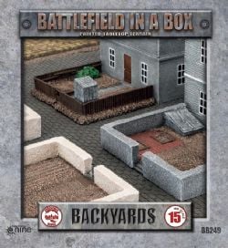 BATTLEFIELD IN A BOX -  EUROPEAN BACKYARDS