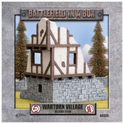 BATTLEFIELD IN A BOX -  MEDIUM RUIN -  WARTORN VILLAGE