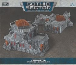 BATTLEFIELD IN A BOX -  MUNDUS IMPERIALIS DAMAGED AND DESTROYED WV1 LIBRARIUM -  GOTHIC SECTOR