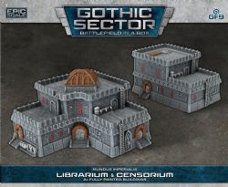 BATTLEFIELD IN A BOX -  MUNDUS IMPERIALIS LIBRARIUM & CENSORIUM -  GOTHIC SECTOR