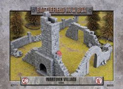 BATTLEFIELD IN A BOX -  RUINS -  WARTORN VILLAGE